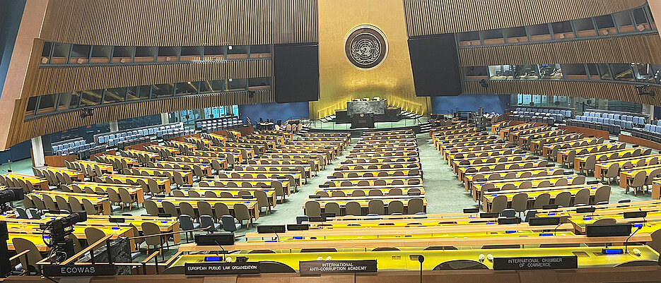 Sich einmal wie ein Mitglied der UN fühlen und so arbeiten: Das ist beim Würzburg Model United Nations möglich.